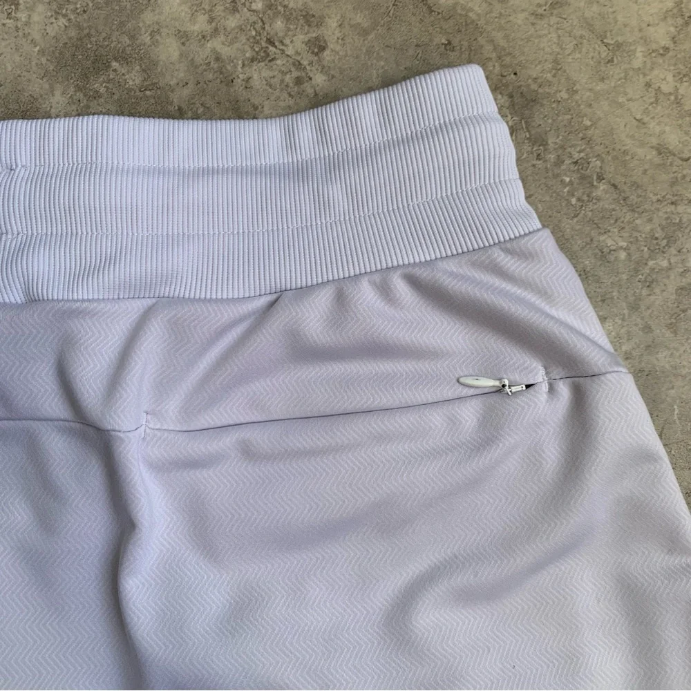 adidas Drawstring Athletic Skort with Zip Pockets - Picture 7 of 10